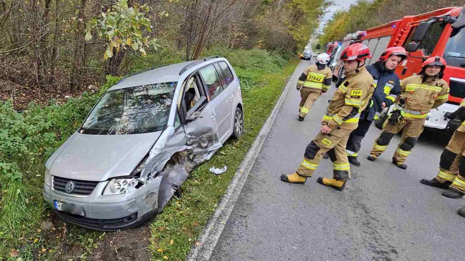 Chciał przejechać przez miejsce wypadku Miał blisko 3 promile alkoholu