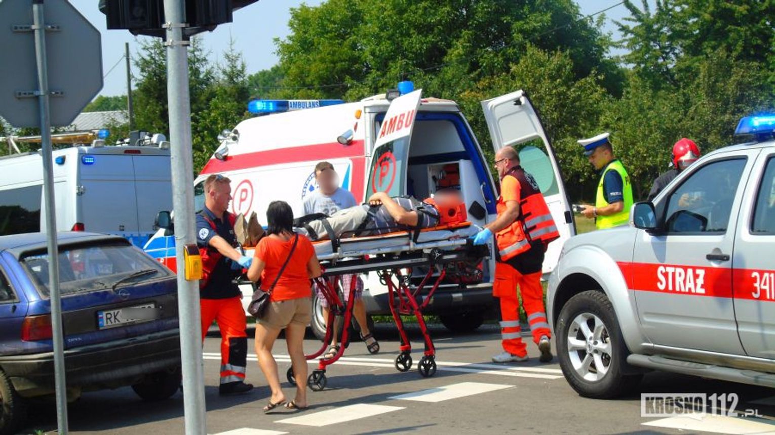 Krosno Kolejna kraksa na Podkarpackiej w ciągu kilku godzin