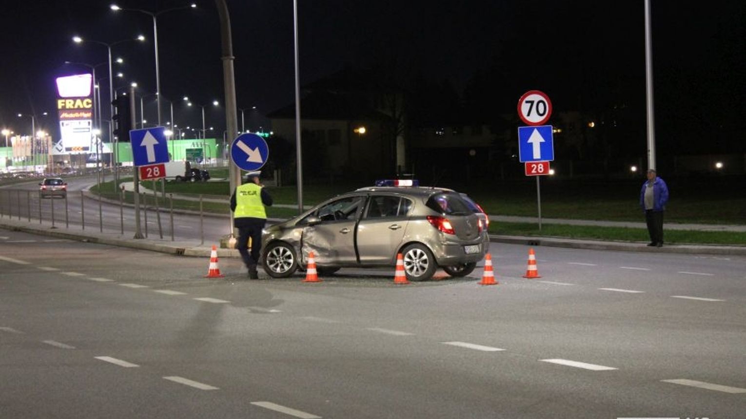 Krosno Kolizja Na Skrzy Owaniu Podkarpackiej I Lwowskiej