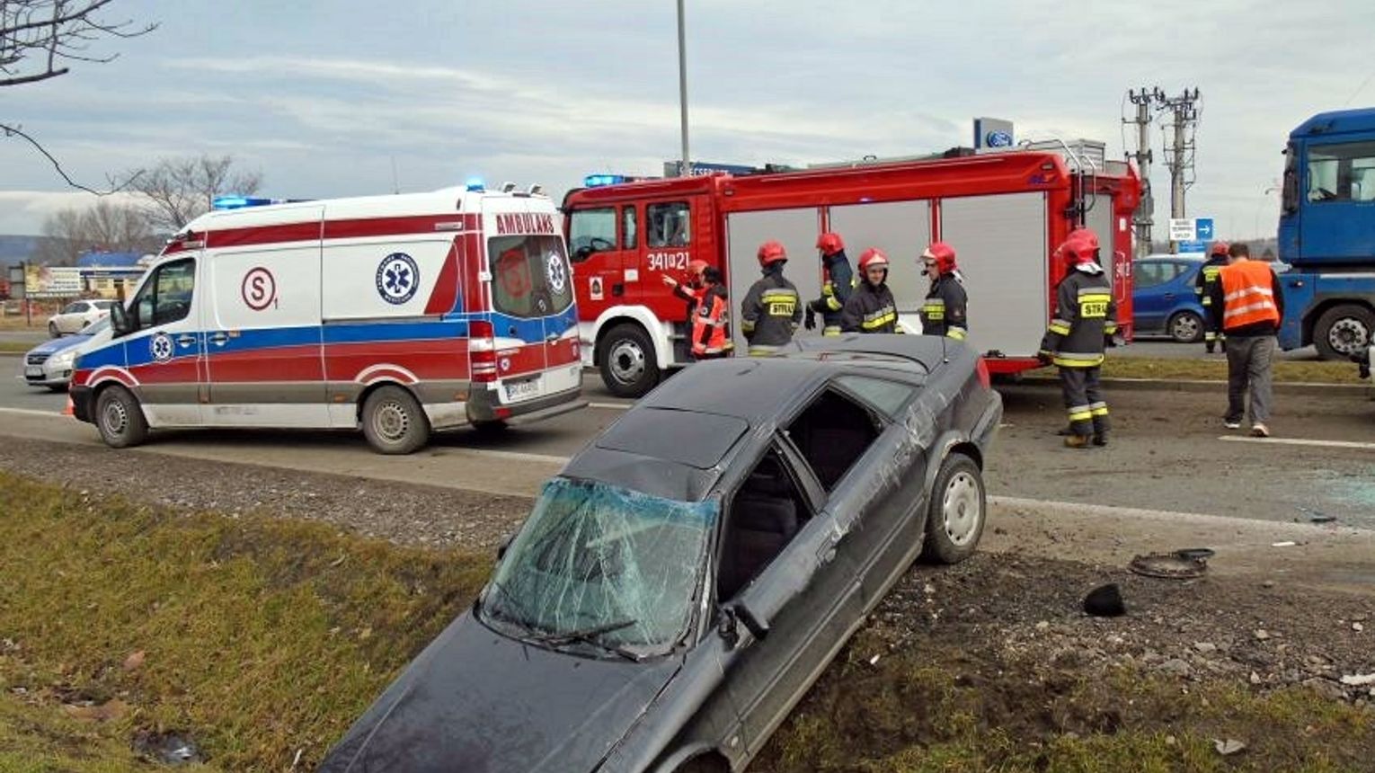 Krosno Wypadek Na Podkarpackiej