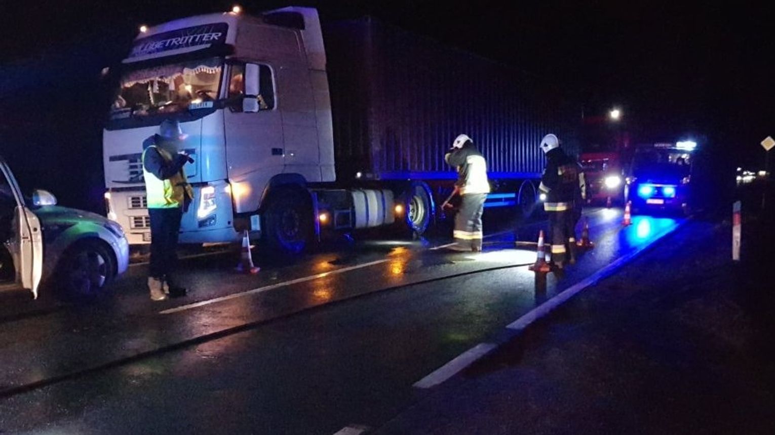 Potrącony mężczyzna w Pustynach wybudzony ze śpiączki Policja