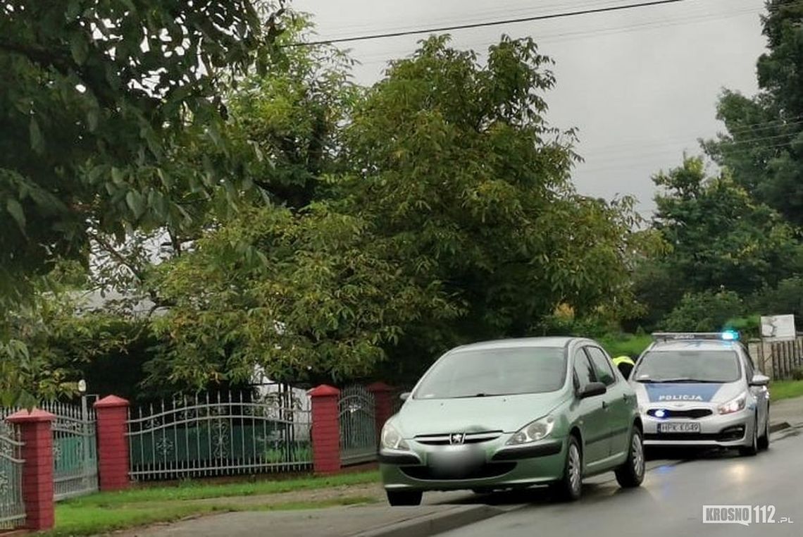 30 letnia kierująca peugeotem miała ponad 4 promile alkoholu