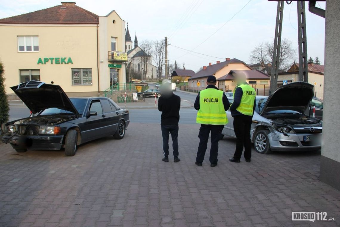 Zr Cin Poranne Zderzenie Mercedesa I Opla