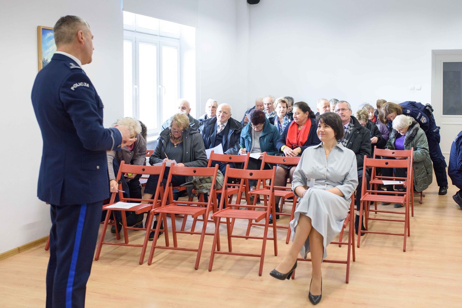 Policjanci Spotkali Si Z Seniorami W Korczynie