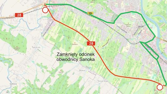 Utrudnienia w dojeździe w Bieszczady
