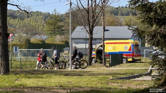 14-latek uległ wypadkowi na torze pumptrack