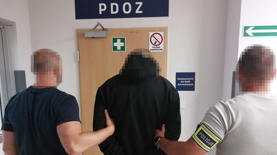 22-latek zatrzymany po serii kradzieży i zniszczeń. Grozi mu 10 lat więzienia