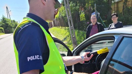 Akcja badania trzeźwości na drogach Gminy Miejsce Piastowe zakończyła się ujawnieniem nietrzeźwego kierowcy