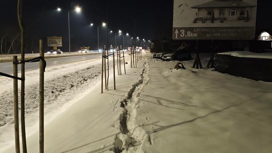 Mieszkańcy Turaszówki apelują o budowę chodnika przy al. Jana Pawła II Mieszkańcy Turaszówki apelują o budowę chodnika przy al. Jana Pawła II