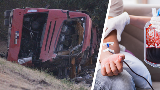 Apel PCK o krew po tragedii na Węgrzech. Potrzebni dawcy z grup 0 Rh- i A Rh-