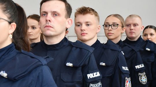 Aż 46 nowych funkcjonariuszy w podkarpackiej Policji