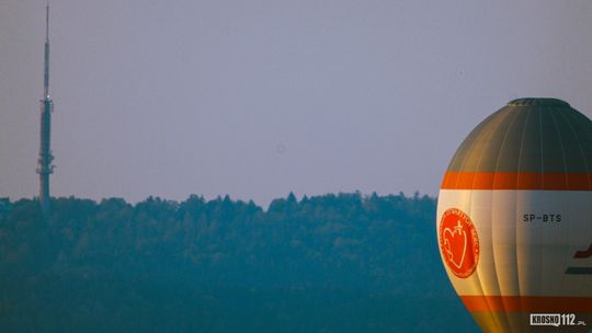 Balonowe kadry z Góry Rogowskiej [ZDJĘCIA]