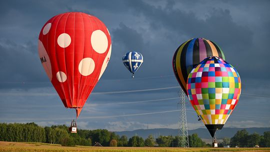 Balonowe Mistrzostwa Świata. Poranny lot w czwartek [ZDJĘCIA]
