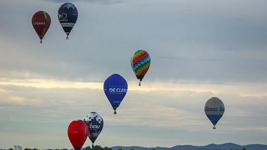 Balonowe Mistrzostwa Świata. Zobaczcie zdjęcia z popołudniowego lotu konkursowego [ZDJĘCIA]
