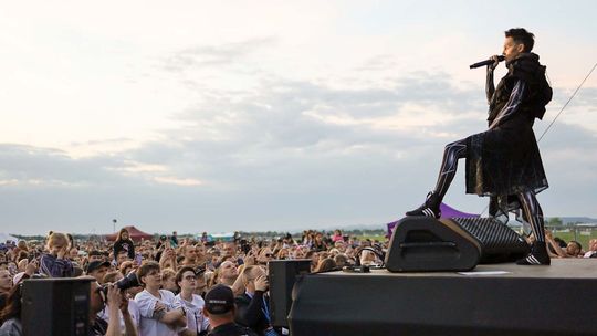 Balonowy koncert Agnieszki Chylińskiej w Krośnie [ZDJĘCIA]