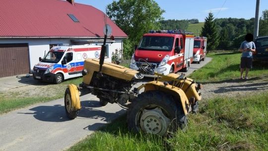 BAŁUCIANKA: Traktor przejechał po mężczyźnie
