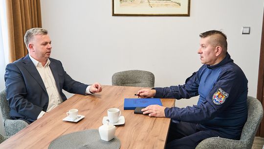 Będą wspólne działania policji i gminy Jedlicze na rzecz bezpieczeństwa