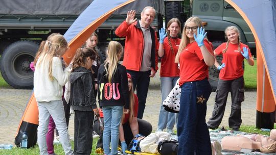 „Bezpieczne Wakacje – w domu i na wyjeździe”. Dwudniowy piknik dla najmłodszych w Krośnie [ZDJĘCIA]