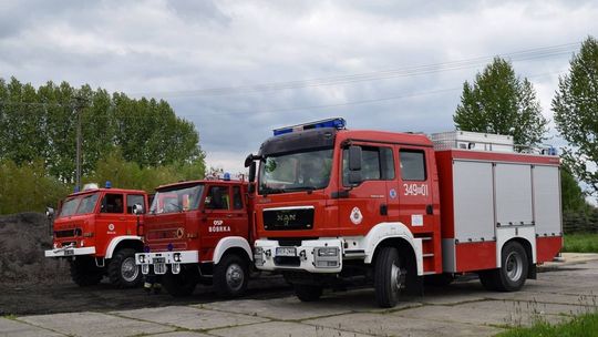 Bóbrka: Ćwiczenia strażaków ochotników