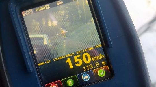 ? Brawurowa jazda 23-letniego motocyklisty. Pędził 150 km/h przez teren zabudowany