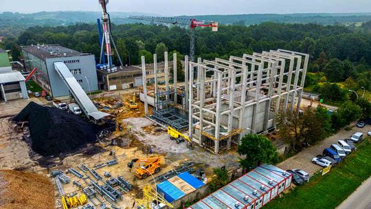 Budowa bloku energetycznego w Krośnie [FOTO, WIDEO]