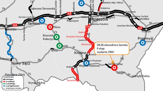 Budowa drugiego etapu obwodnicy Sanoka może ruszać. Powstaną ronda, chodniki i most nad Sanem Budowa drugiego etapu obwodnicy Sanoka może ruszać. Powstaną ronda, chodniki i most nad Sanem