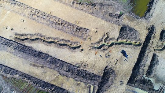 Budowa S19. Odkryto setki łusek niemieckich i fragment ludzkich szczątków
