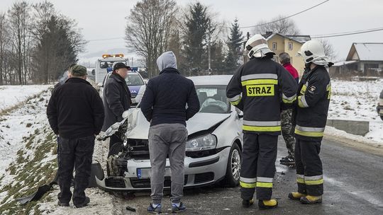 BZIANKA: Golf najechał na Iveco