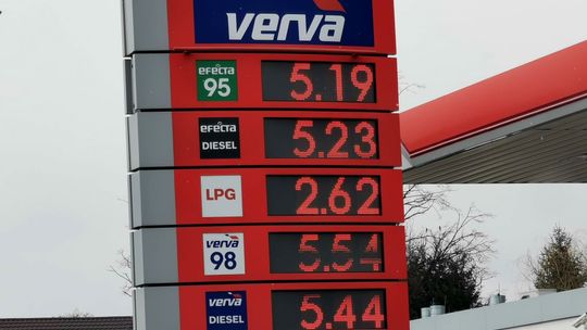 Ceny paliw w Krośnie. Jest drogo, będzie drożej [10.03.2021]