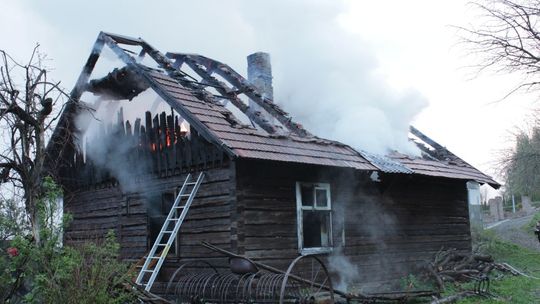 CERGOWA: Pożar domu. Zginęła jedna osoba