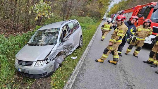 Chciał przejechać przez miejsce wypadku. Miał blisko 3 promile alkoholu