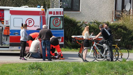 CHLEBNA: Potrącenie mężczyzny
