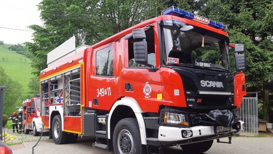 CHYROWA: Strażacy zostali wezwani do pożaru sadzy