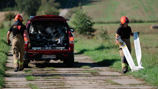 Ćwiczenia Powiatowej Kompanii Zaopatrzenia Wodnego „BRZOZÓW” w Haczowie