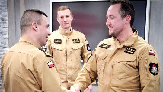 Cykl odpraw specjalistycznych grup ratowniczych PSP w Rzeszowie