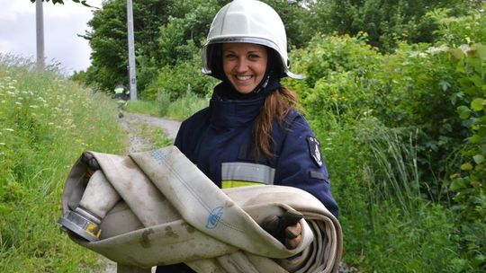 [CYKL] W ogniu pytań z: dh Justyna Wierdak - OSP Łęki Dukielskie