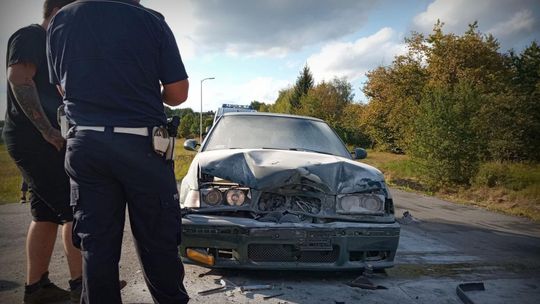 ? Czarnorzeki. Kierujący Harley Davidsonem wjechał w BMW