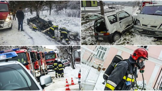 Czarny piątek: Od rana seria zdarzeń w powiecie [RELACJA NA ŻYWO]