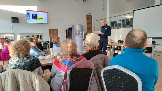 Debata o bezpieczeństwie seniorów w Łękach Dukielskich