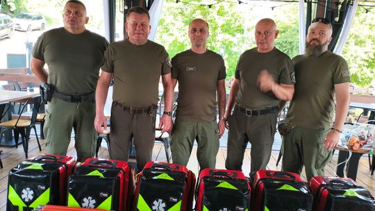 Defibrylatory i torby ratownicze dla Państwowej Straży Rybackiej