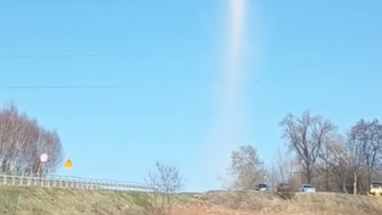 „Diabełek pyłowy”. Niezwykłe zjawisko uchwycone w Iskrzyni