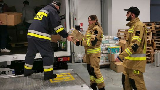 Do Krosna dotarły dary dla Ukraińców z zaprzyjaźnionych miast Marl w Niemczech i Creil we Francji