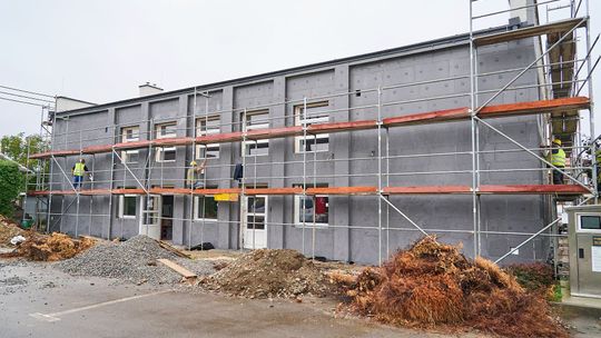 Dobieszyn: trwa modernizacja Domu Ludowego za 930 tys.