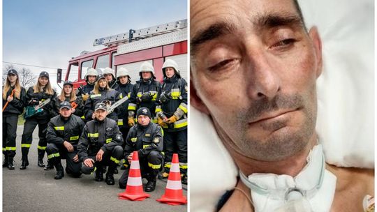 Druhowie OSP Milcza będą zbierać fundusze na rehabilitację swojego kolegi