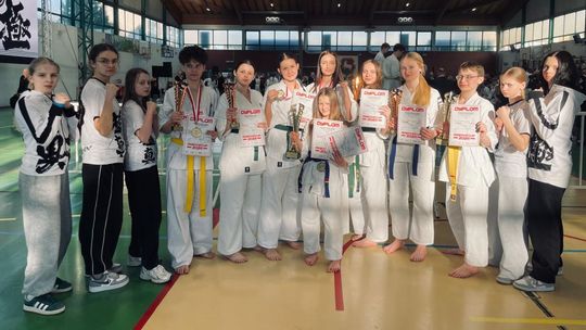 Dukielski Klub Kyokushin Hajime znów w pierwszej dziesiątce!