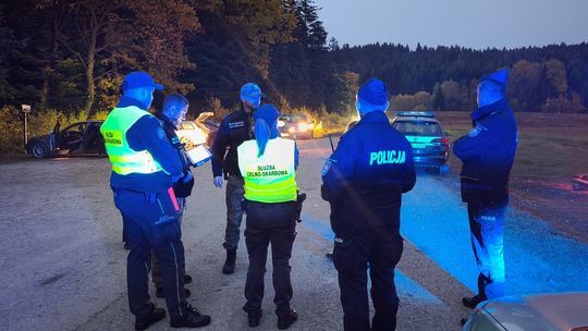 Dukla/Jaśliska. Kontrole obozowisk zagranicznych grzybiarzy i legalności ich pobytu
