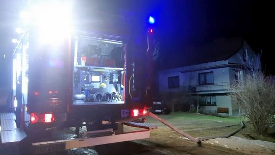 DUKLA: Pożar kotłowni w budynku mieszkalnym