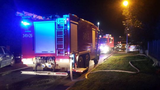 DUKLA: Pożar w budynku przy ul. Krasickiego
