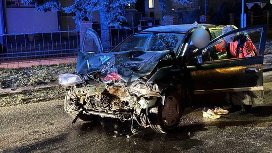 Dwa zdarzenia drogowe na Pużaka