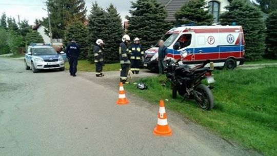 Dwa zdarzenia z udziałem motocyklistów w rejonie Dukli